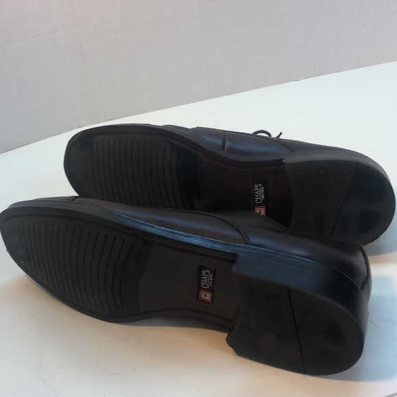 Chaps Brown Derby Dress Shoes Size 13 - Picture 10 of 13
